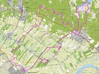 2014-08-17 Donderberg en Dorestad, 43 km   (click here to open in Garmin Connect)